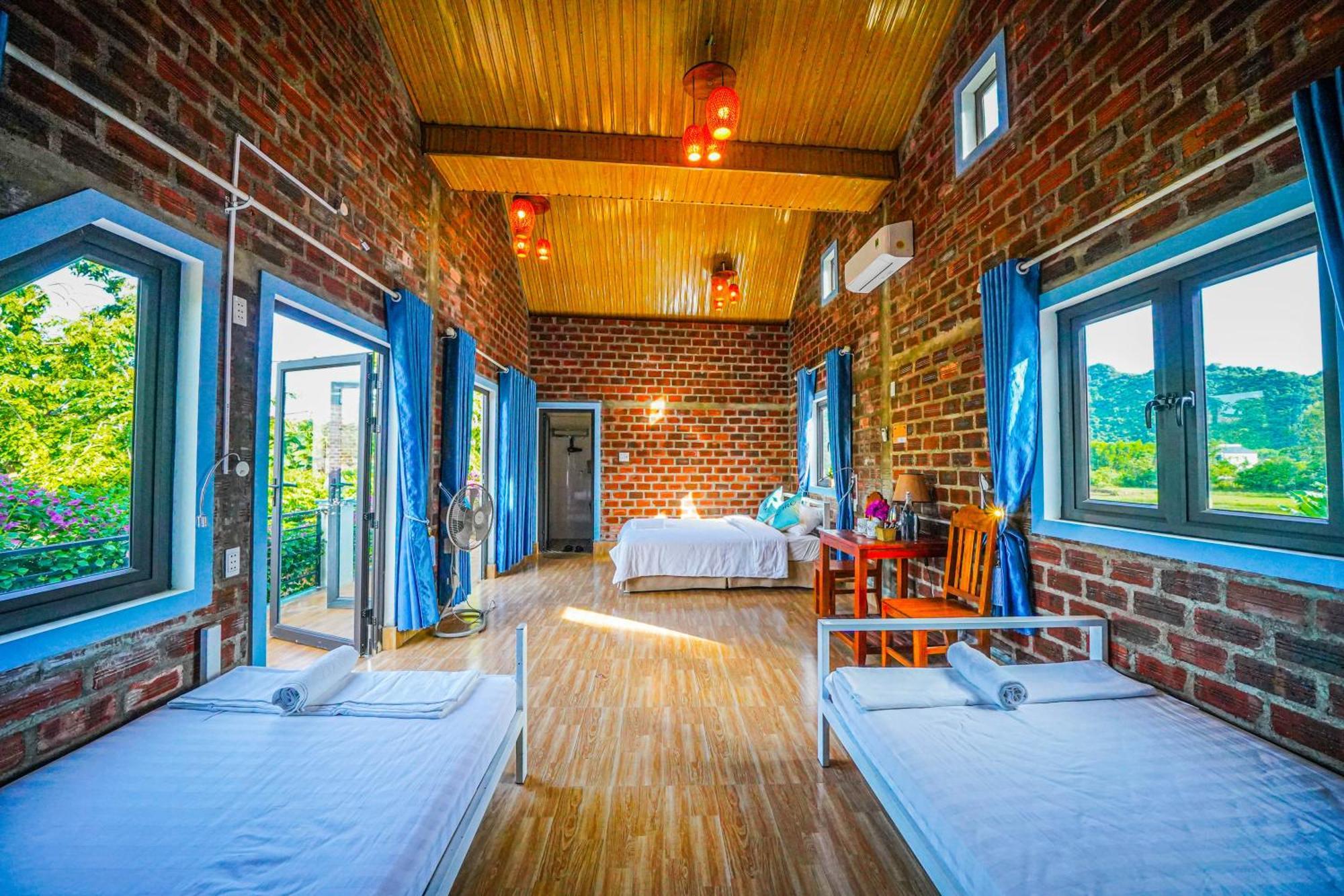 An An Homestay Bungalow Фонгня Номер фото