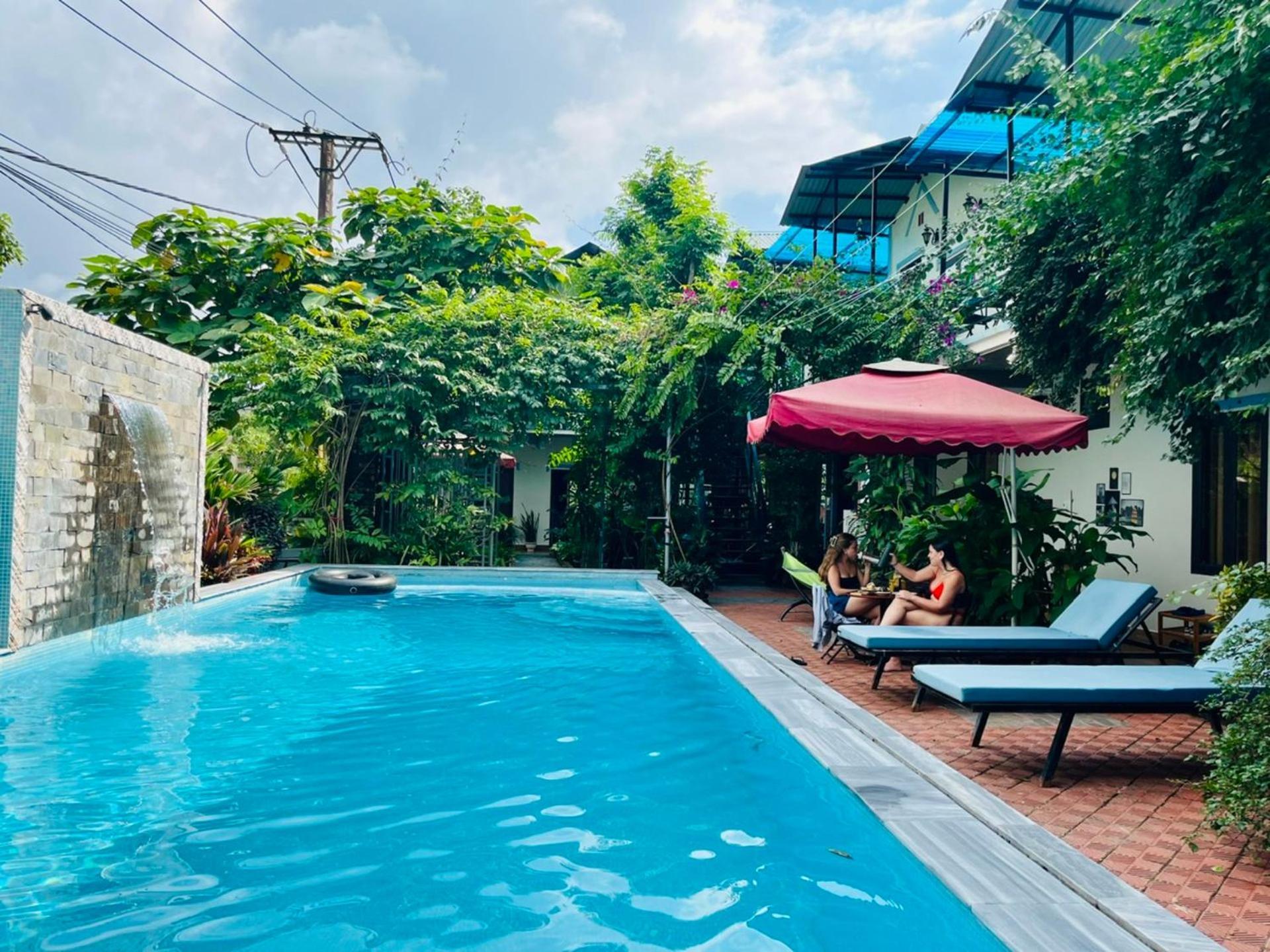 An An Homestay Bungalow Фонгня Екстер'єр фото