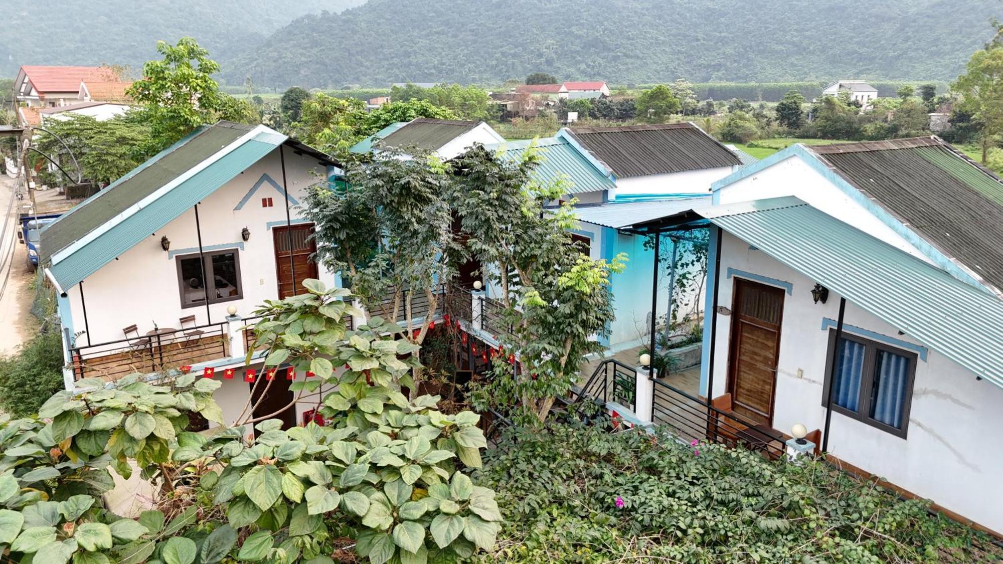 An An Homestay Bungalow Фонгня Екстер'єр фото