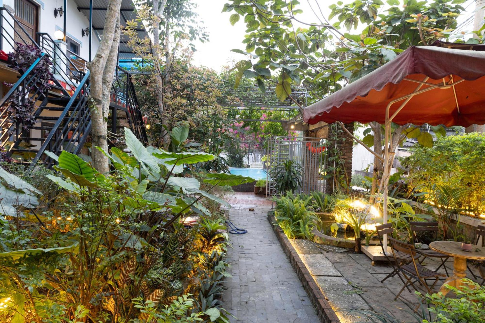 An An Homestay Bungalow Фонгня Екстер'єр фото